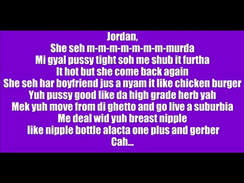 Vybz Kartel - Mi Baby Raw W/ Lyrics