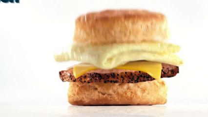 Carl's Jr. Grilled Pork Chop Biscuit Commercial 2015 Steam