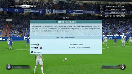FIFA 2016 - Cristiano Ronaldo Free Kick Goal - PS4 60 FPS