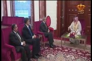وزير الخارجية يلتقي جلالة الملك حمد بن عيسى آل خليفة ملك مملكة البحرين