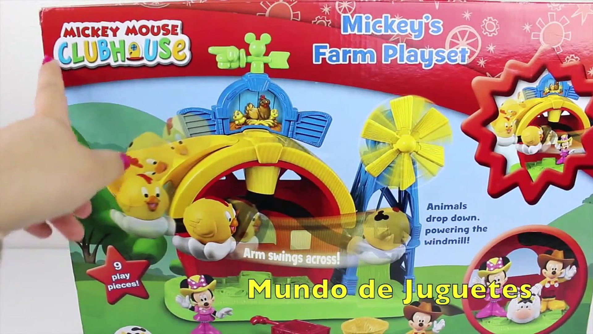 mickey mouse juguetes en español