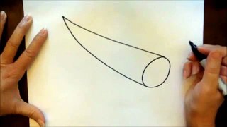 How to Draw a Leech Step by Step Cartoon Simple Beginner Tutorial