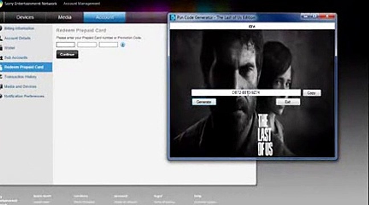 [WORKING] psn network card code generator - Générateur - July - Août 2013 Update
