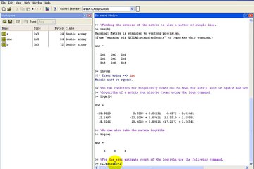 Some General Commands Matlab Tutorial