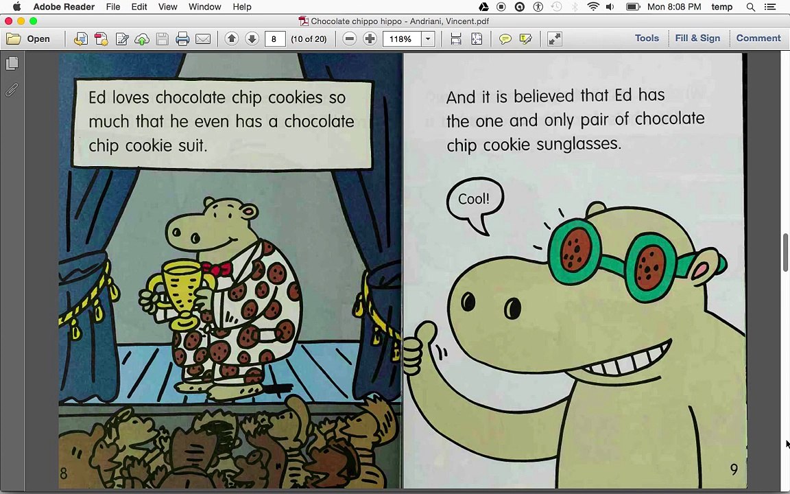 Chocolate Chippo Hippo (read aloud)