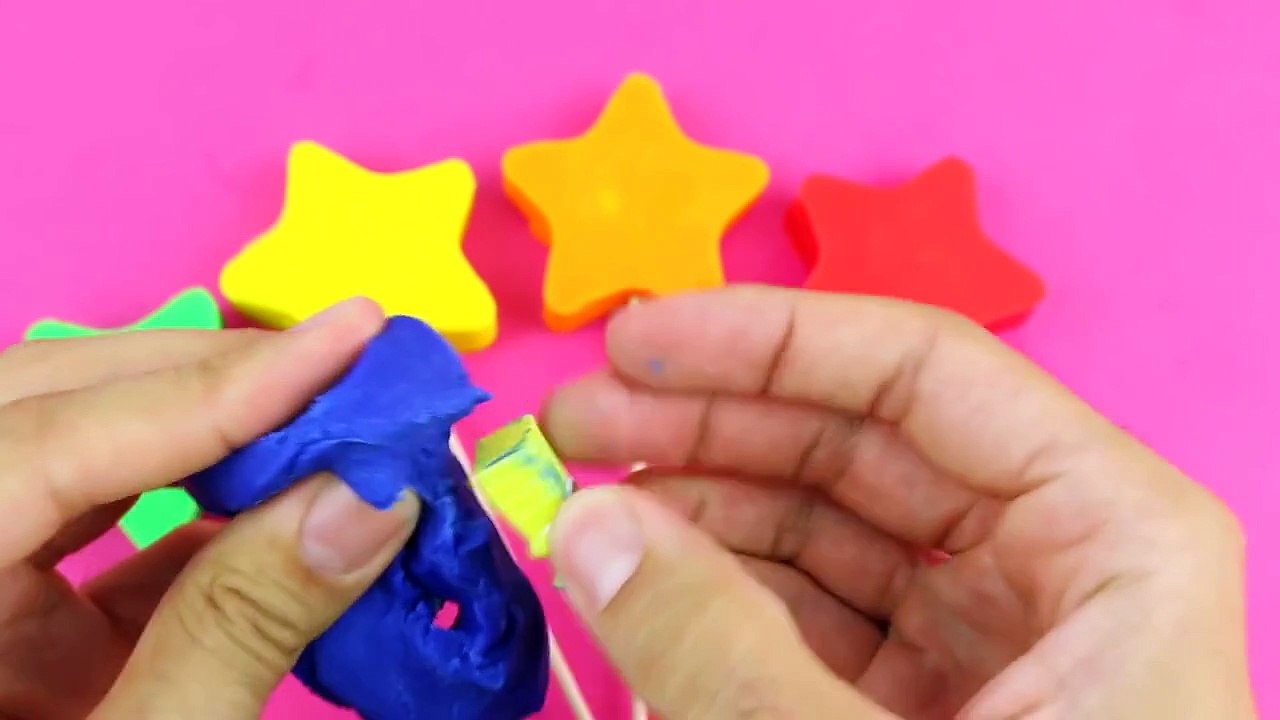 Play doh Lalaloopsy Surprise eggs Peppa Pig Spongebob Frozen toys