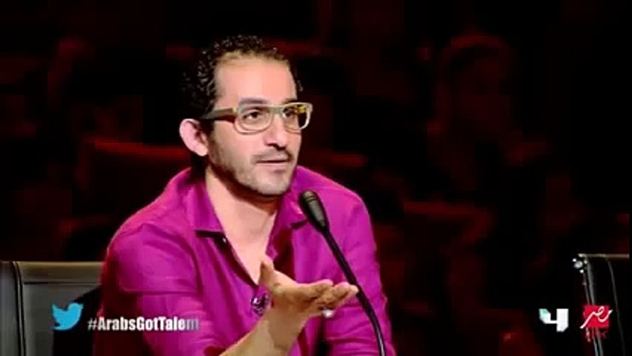 مسخرة احمد حلمي في Arab Got Talent - 2015