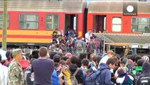 Macedonia registra una llegada récord de 7.000 refugiados sirios