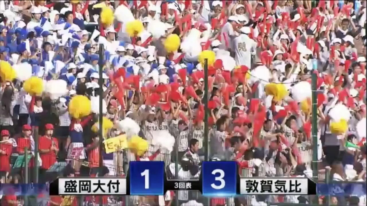 【高校野球】敦賀気比（福井）の鬼打線！３回戦 vs盛岡大付（岩手）に３回表の一挙８得点ダイジェスト！
