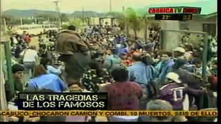 TRAGEDIA DE FAMOSOS -CRONICA TV - WALTER OLMOS   (106 PARTE)