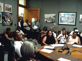 Brick City Town Hall - Newark - After defeat of Booker backed candidate