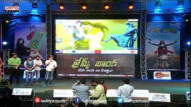 Hero Nani Funny Speech At James Bond Audio Launch Allari Naresh,Sakshi Chowdary