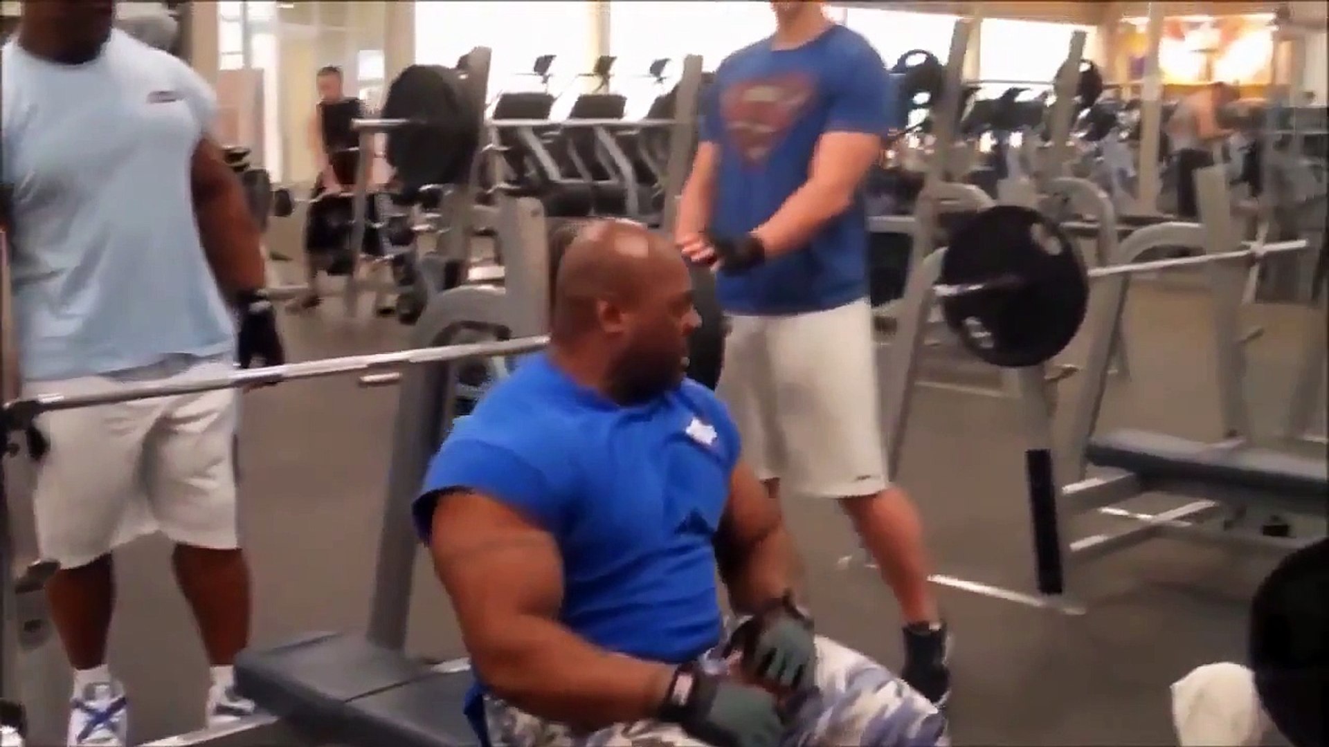 Ronnie Coleman Bench Press Best Exercises For Bodybuilding Video
