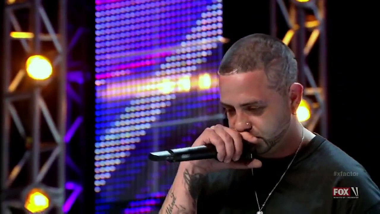 Adonis sings Lionel Ritchie's Hello, USA X Factor funny auditions