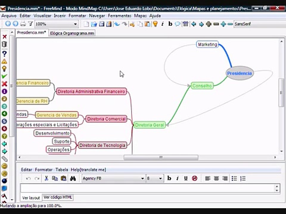 Tutorial Elógica Freemind 0.9.0 beta 16