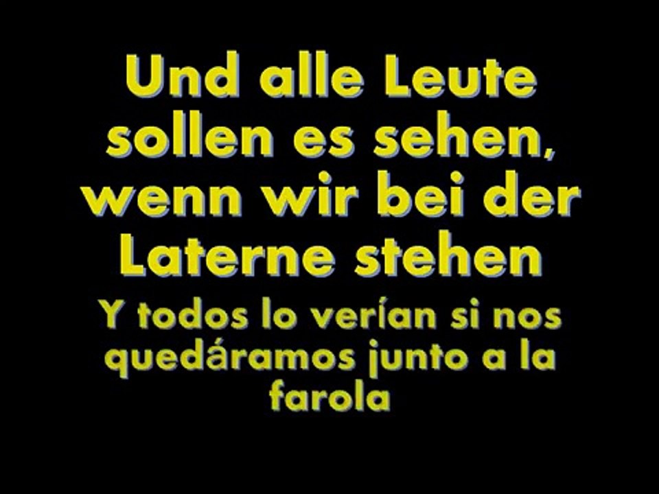 Lili Marleen (alemán-español)