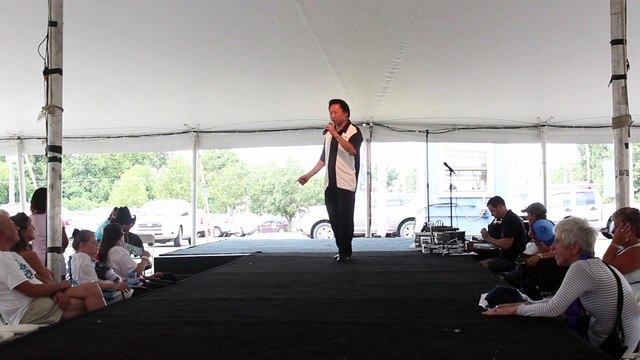 Nathan Shigemura sings 'Blueberry Hill Can't Stop Loving You' Elvis Week 2015
