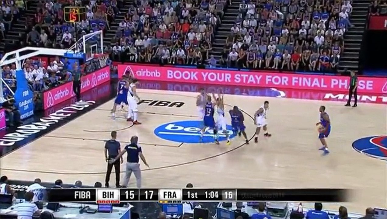 France-Bosnie Herzegovine replay match intégral #Eurobasket2015
