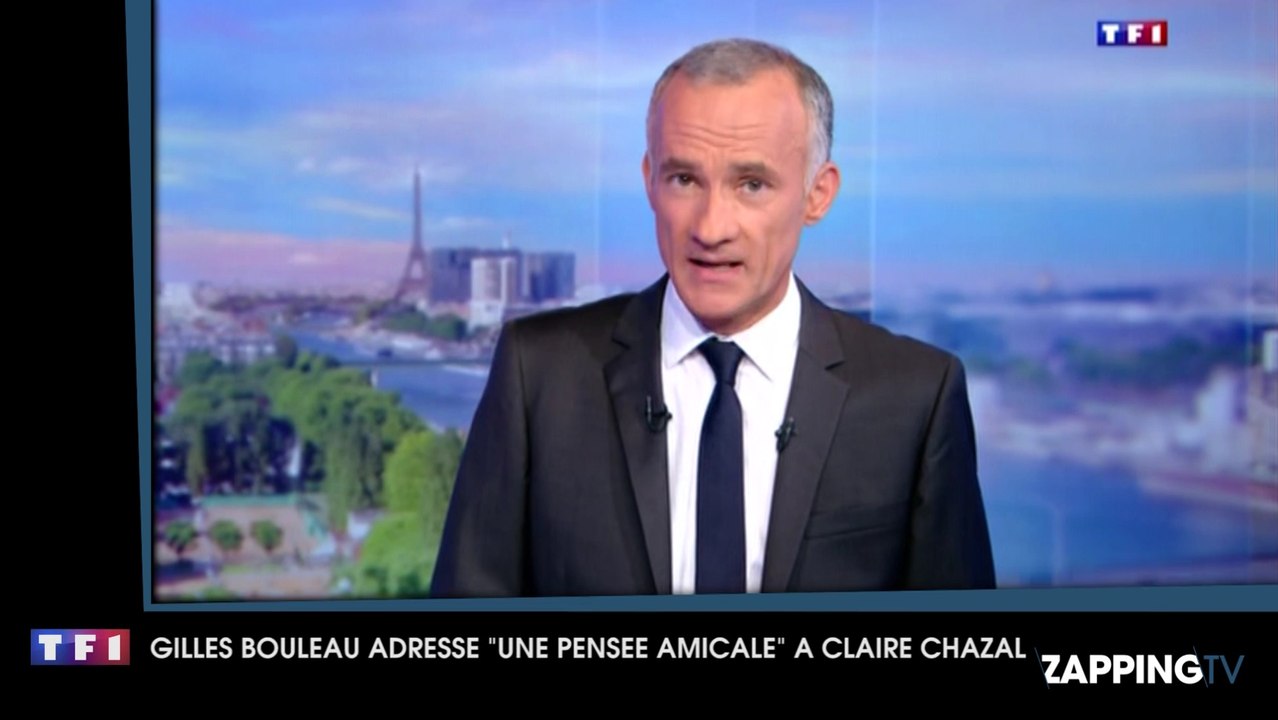 Claire Chazal virée : Gilles Bouleau lui rend hommage en direct sur TF1