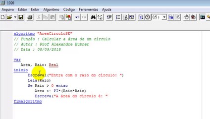 Visualg: Uso do Comando SE 🤖