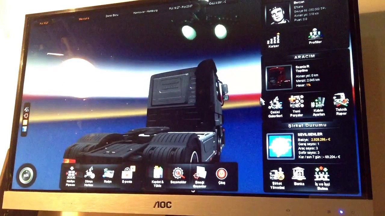 Euro Truck Simulator Para Hilesi (Sesli Anlatım)