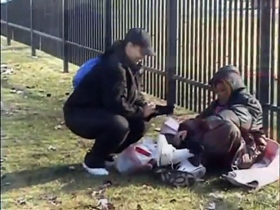 On the streets helping homeless