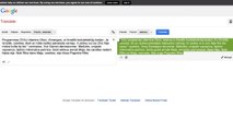 Google Translate - Translating to every language then back to English