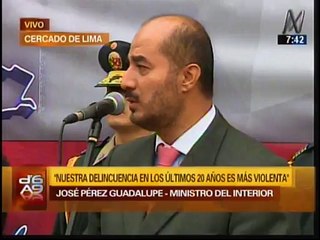 Yo creo en el presidente Ollanta Humala sobre muerte de Emerson Fasabi, dijo Pérez Guadalupe