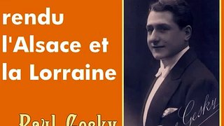Paul Gesky - Ils ont rendu l'Alsace et la Lorraine (1919)