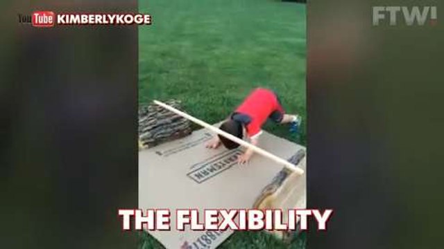 Toddler tackles American Ninja Warrior course