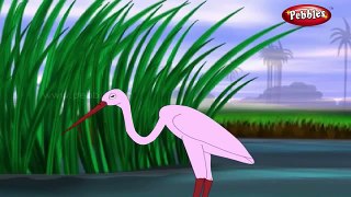 Foolish Crane Story   Bengali Jungle Stories for Kids   Bengali Stories for Children HD