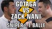 GOTAGA vs ZACK NANI - SNIPER 1 BALLE : BIOLAB = J'VAIS TE LA METTRE.