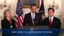 President Obama Announces Secretary Locke as Ambassador to China