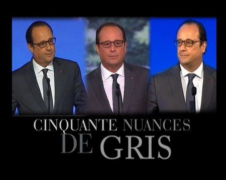 Les costumes de Hollande sont passés du noir au gris