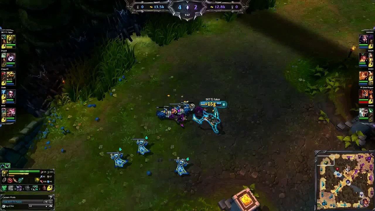 SKT T1 Faker - Akali vs Ziggs - KR SoloQ