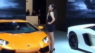 Beautiful Chinese Models At Auto Show