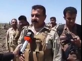 Live on TV as Peshmerga take out ISIS Suicide bomber (English)