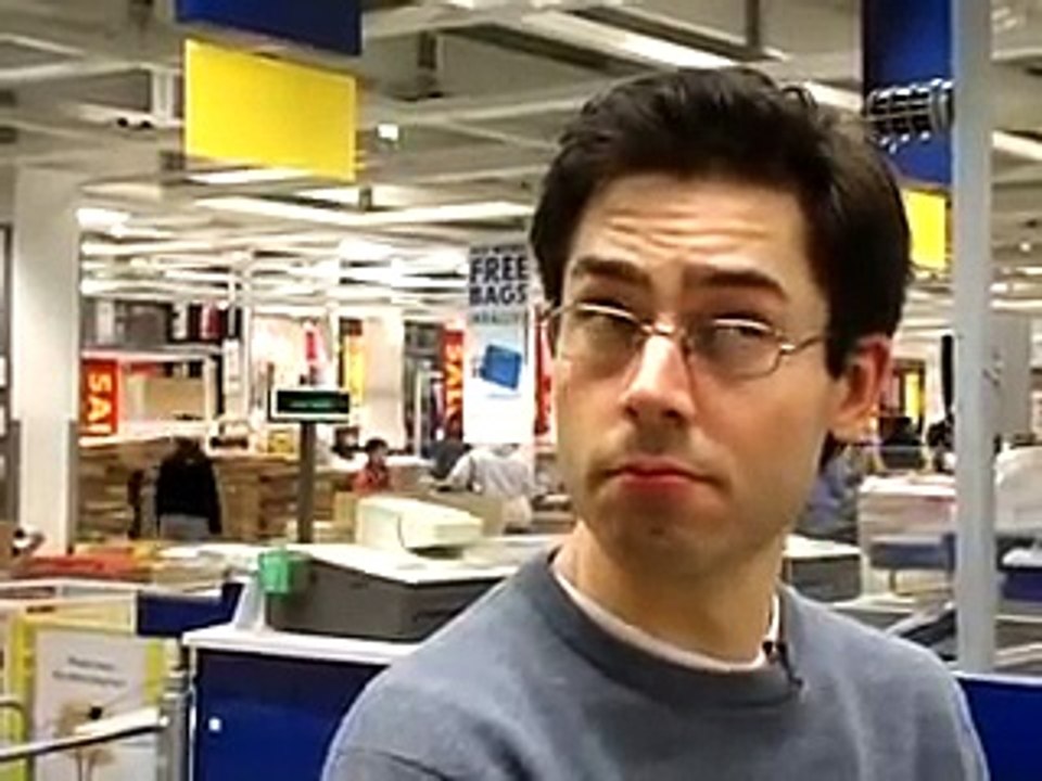 Lisa Loeb Sings to Mark in IKEA