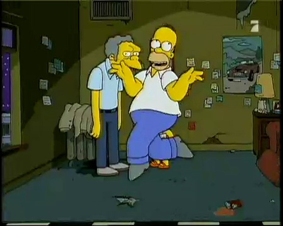 Homer stürzt