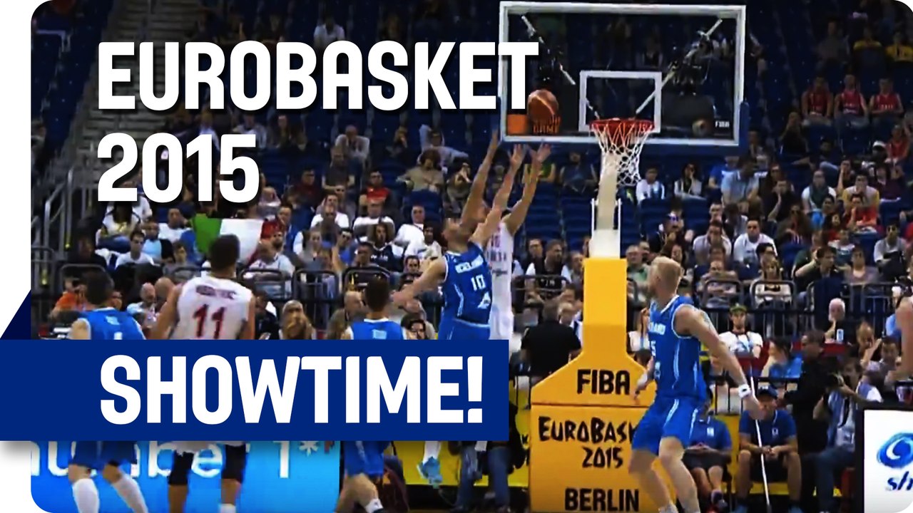 Showtime! Nedovic to Kalinic for the Alley-Oop...