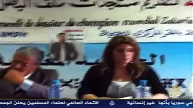 Zakaria Moumni Al Jazeera : Un Champion prisonnier politique du régime marocain (26 octobre 2011)