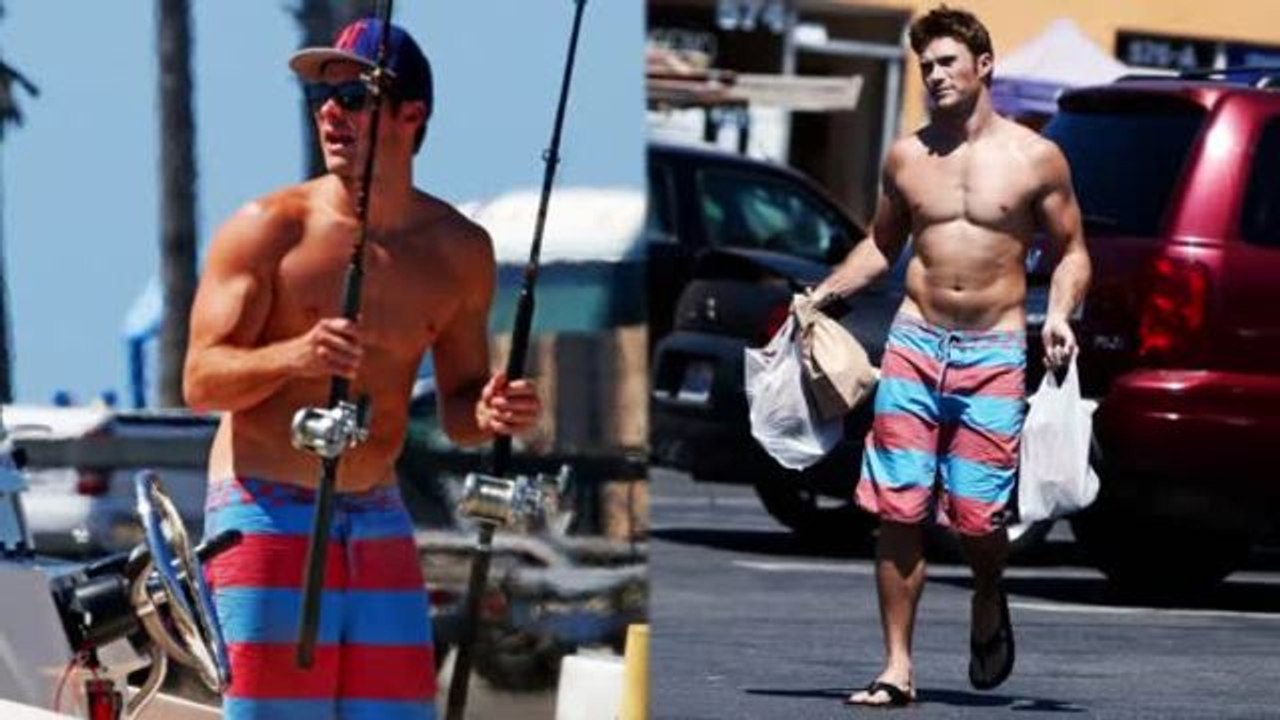 Buff Scott Eastwood Goes Shirtless