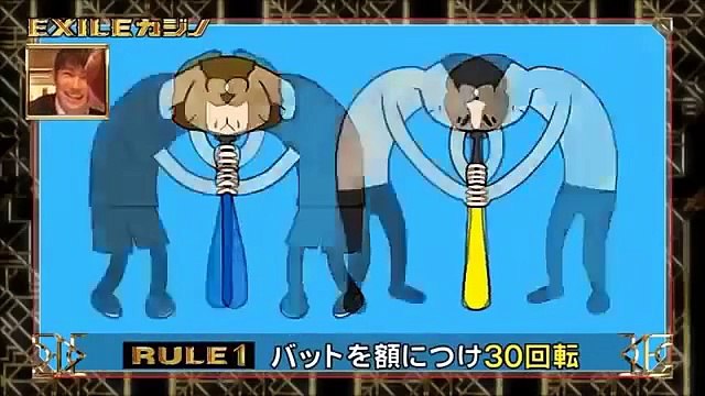 EXILE CASINO / 三代目JSB ELLY vs エスパー伊藤 ぐるぐるバット10mバトル 140426
