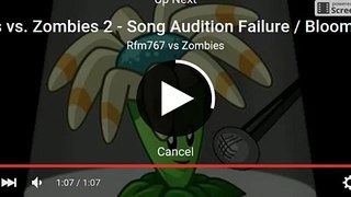 boomerang pvz 2 funny singing epic fail competion