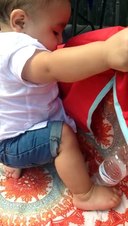 Funny moments with a baby