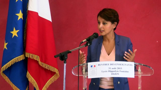 Rentrée des enseignants 2015 : discours de Najat Vallaud-Belkacem