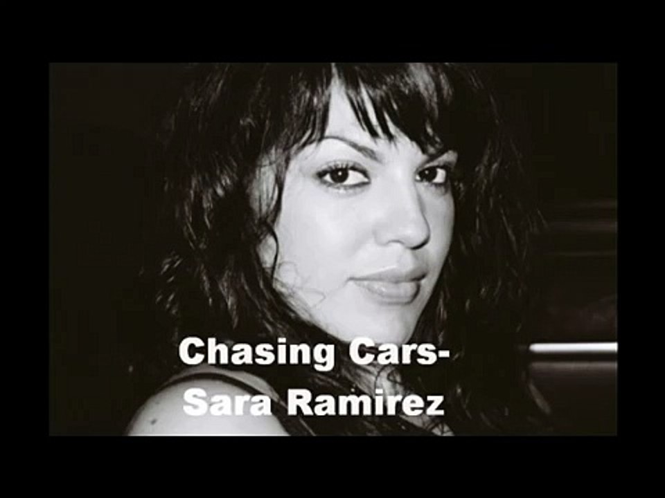 Sara Ramirez singing Chasing Cars