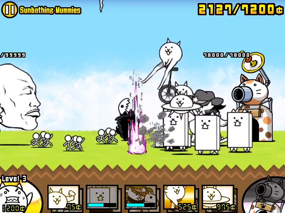 [The Battle Cats] Sunbathing Mummies