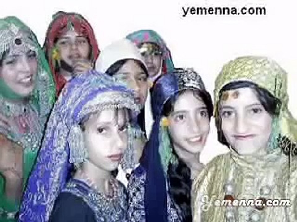 عرض أزياء يمنية شعبيه