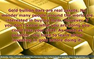 How To Buy Gold Bullion Bars